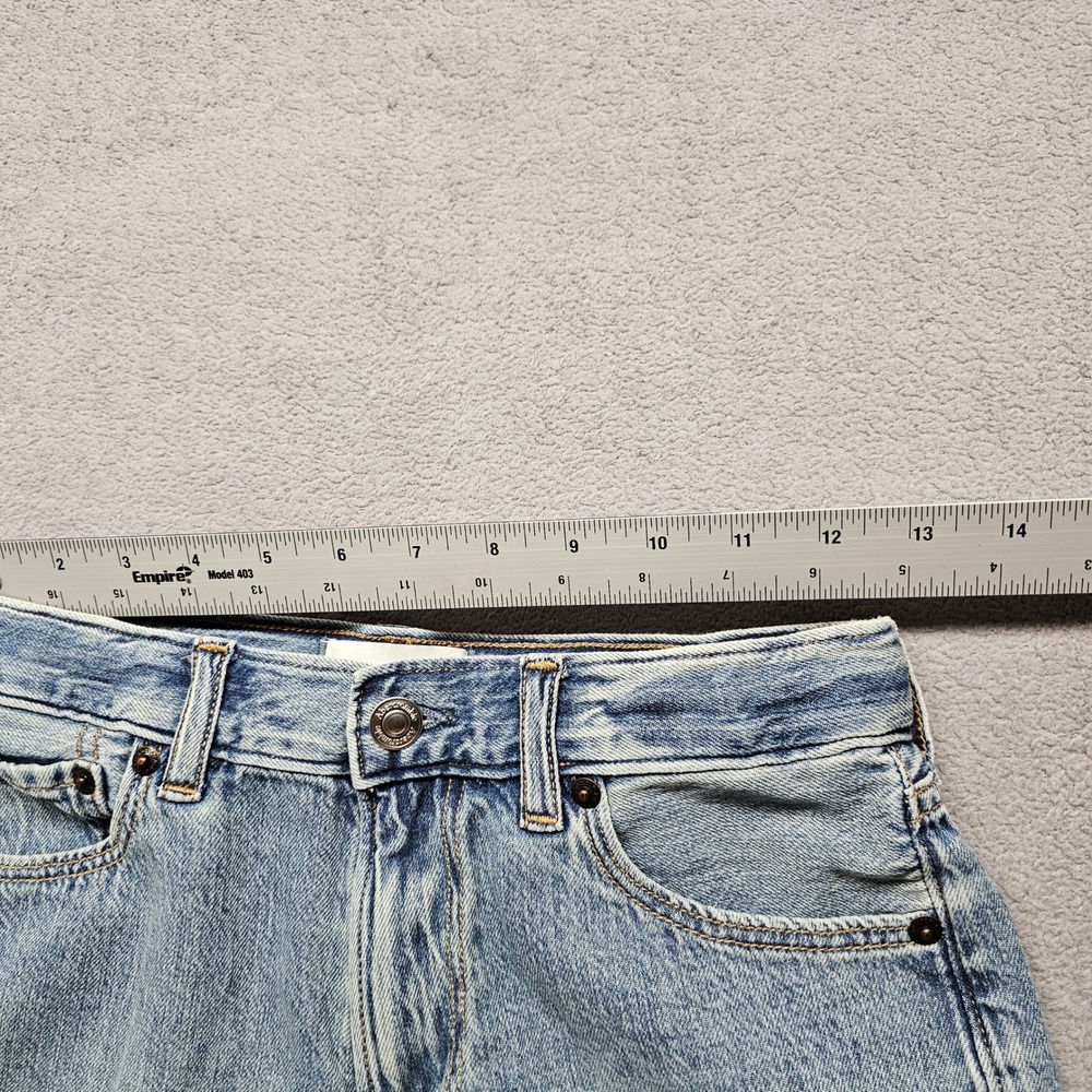 Abercrombie Kids Denim Shorts Boys 11/12 Blue Light Wash Regular - Picture 5 of 12